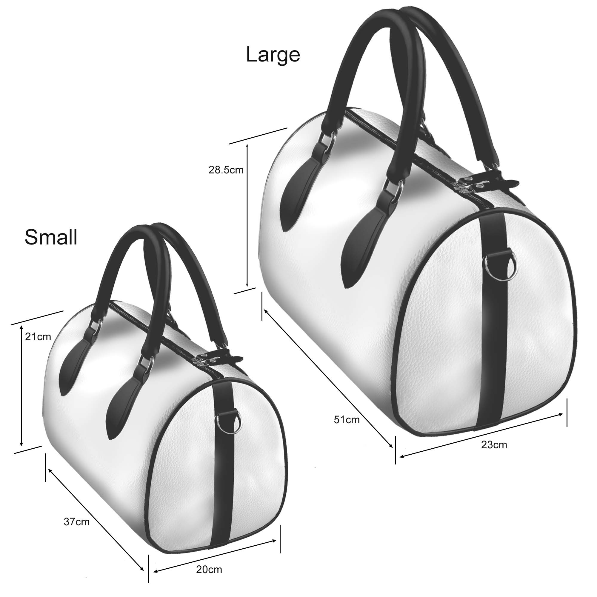 Leather Boston Handbag