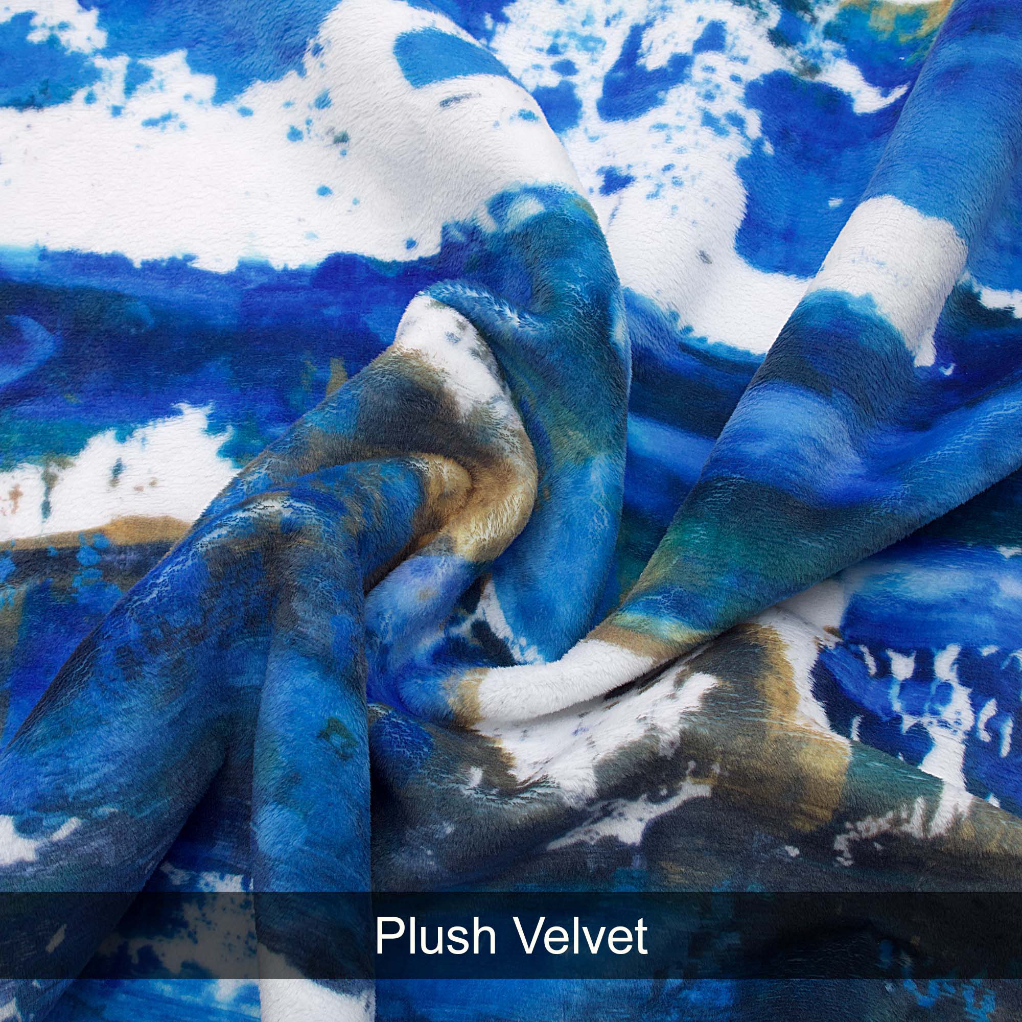 Double-Sided Plush Velvet Throw
