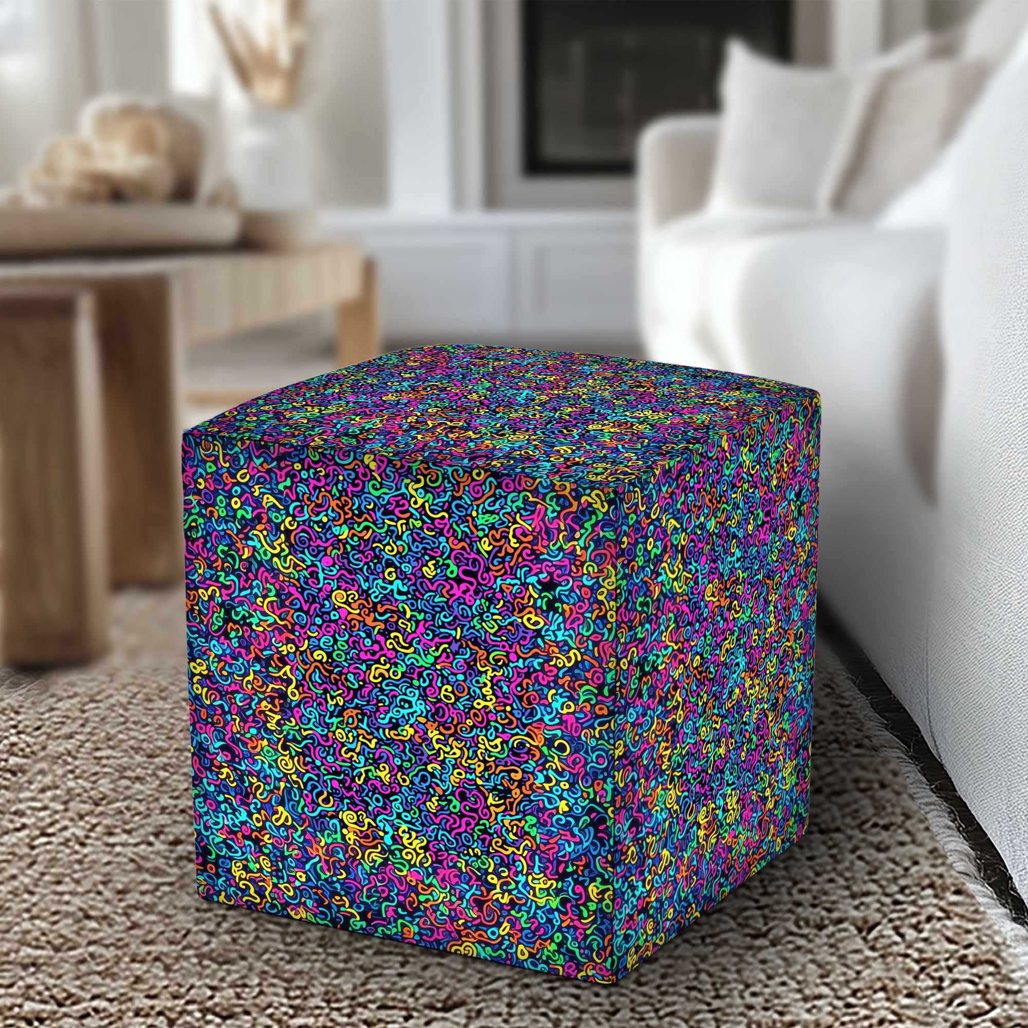 Square Pouffe