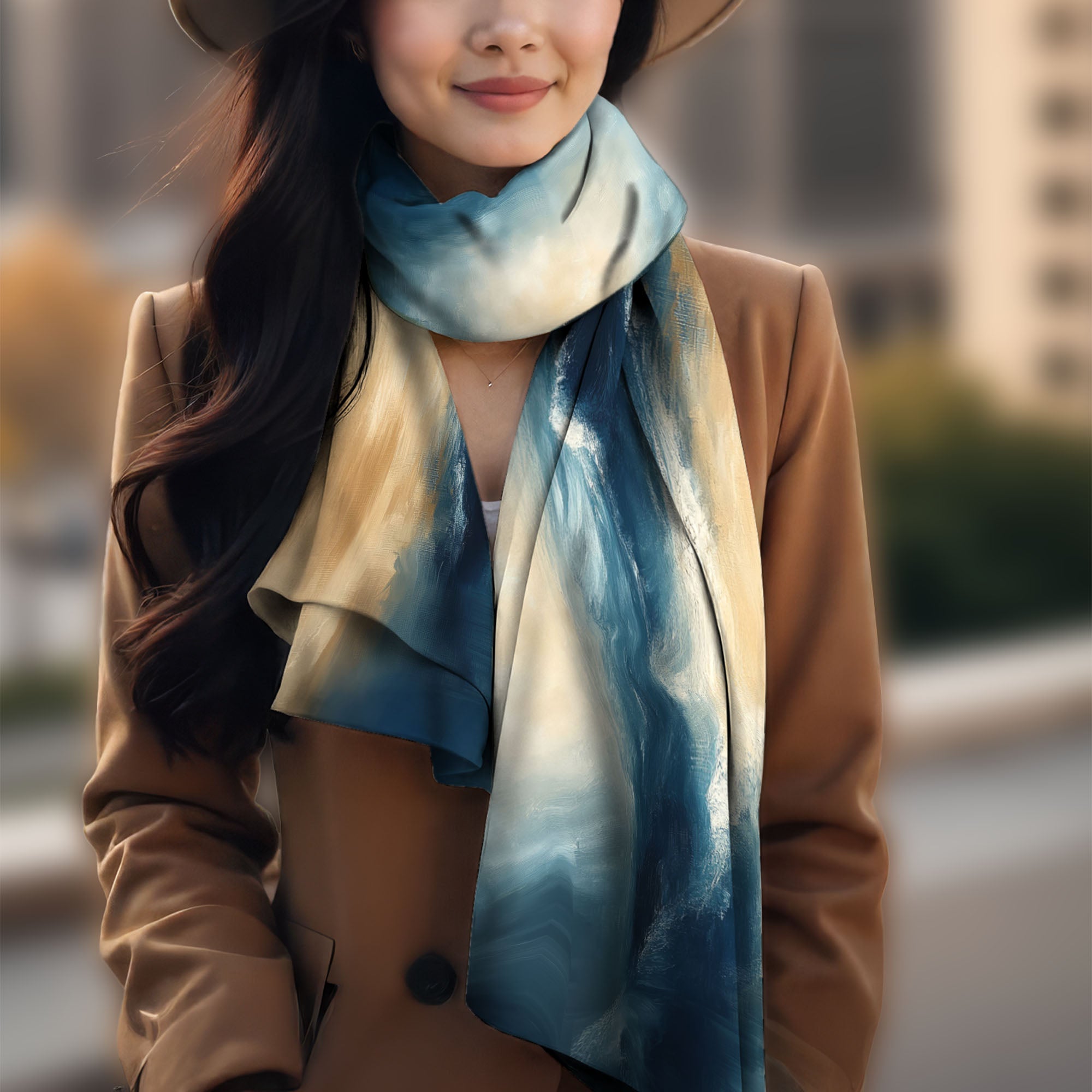 Pure Silk Twill Scarf